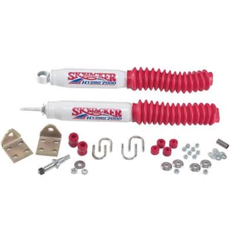 Skyjacker Dual Steering Stabilizer Kit with Red Boots SKY7220